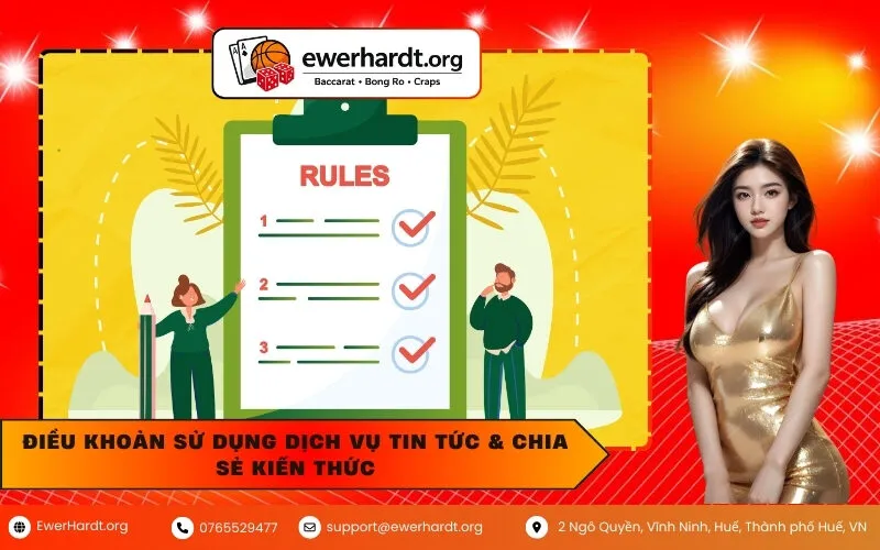 Điều Khoản Sử Dụng Dịch Vụ Tin Tức & Chia Sẻ Kiến Thức