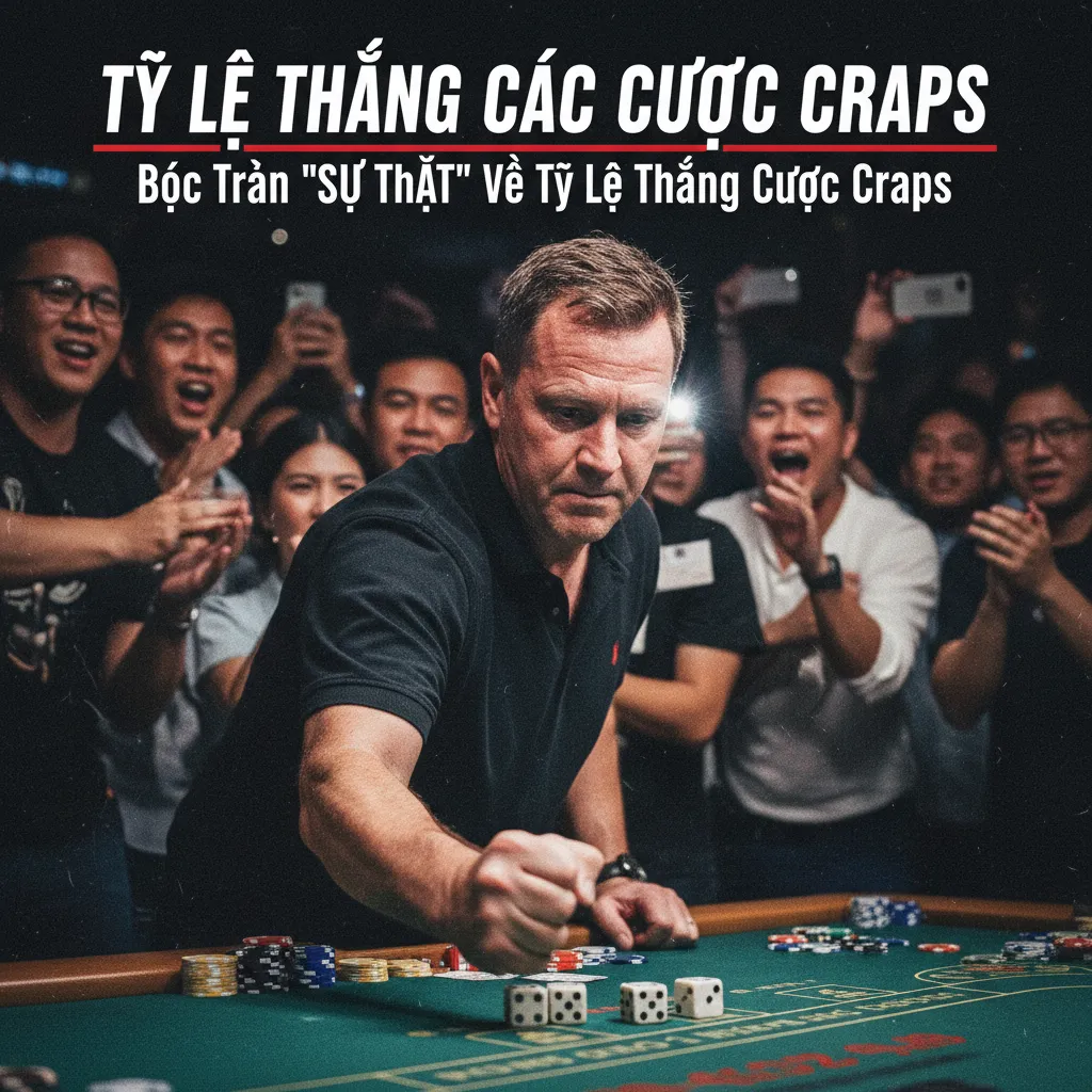 Bóc trần "Sự Thật" Về Tỷ Lệ Thắng Cược Craps