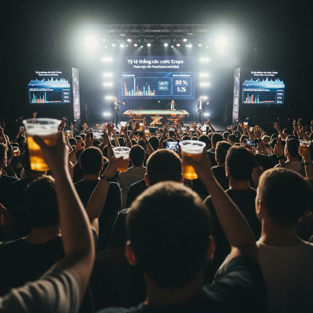 Bảng so sánh lợi thế nhà cái (house edge) trong Craps