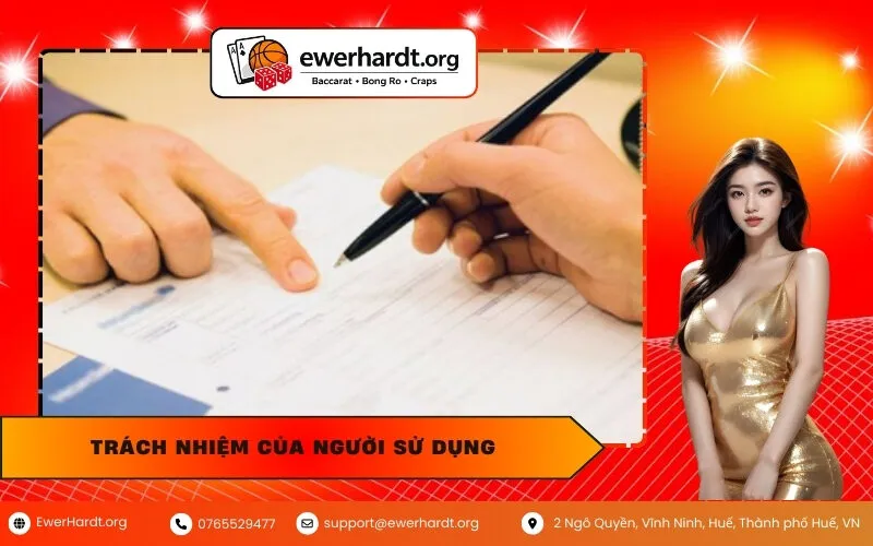 Trách Nhiệm Của Người Sử Dụng